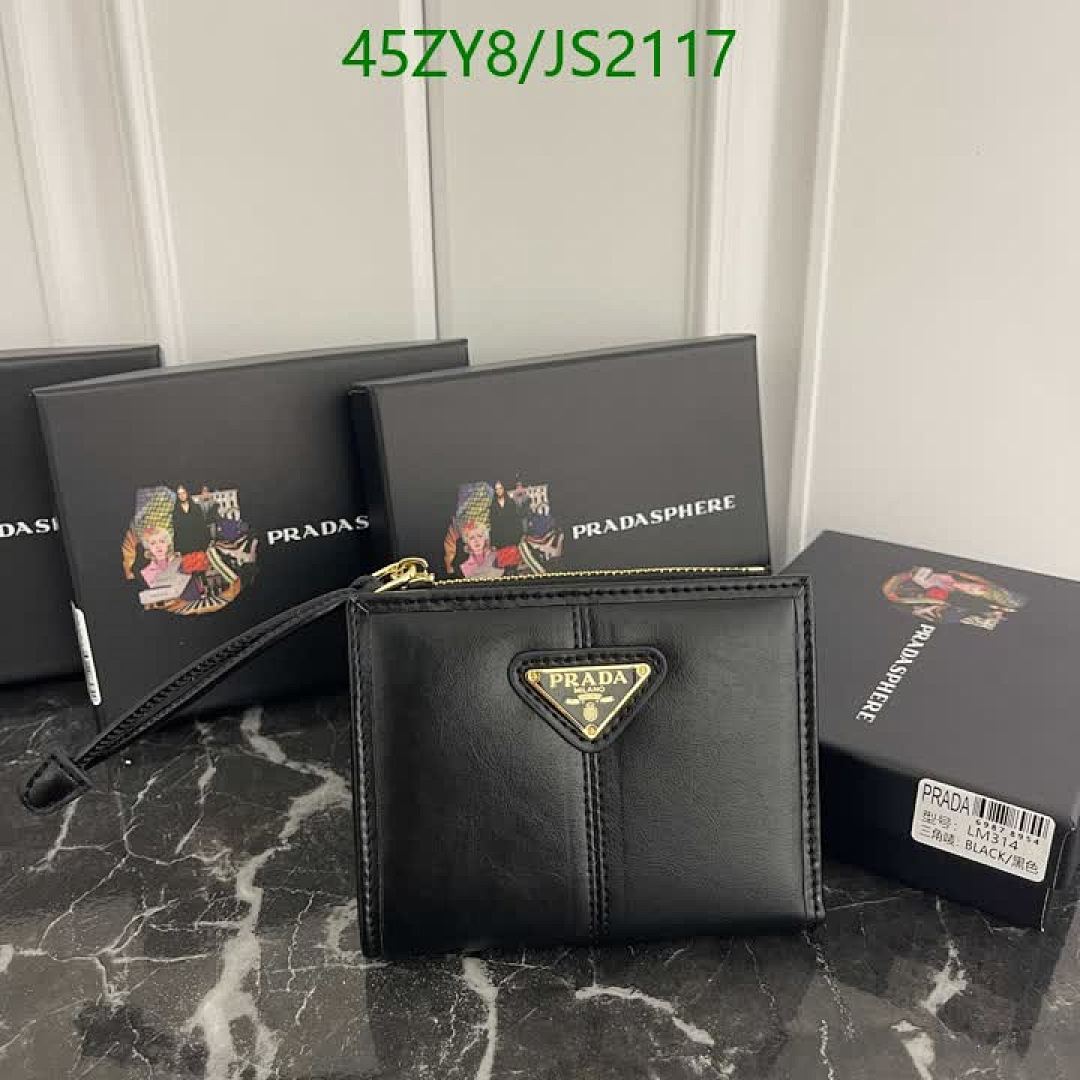 Prada-Wallet-4A Quality Code: JS2117 $: 45USD