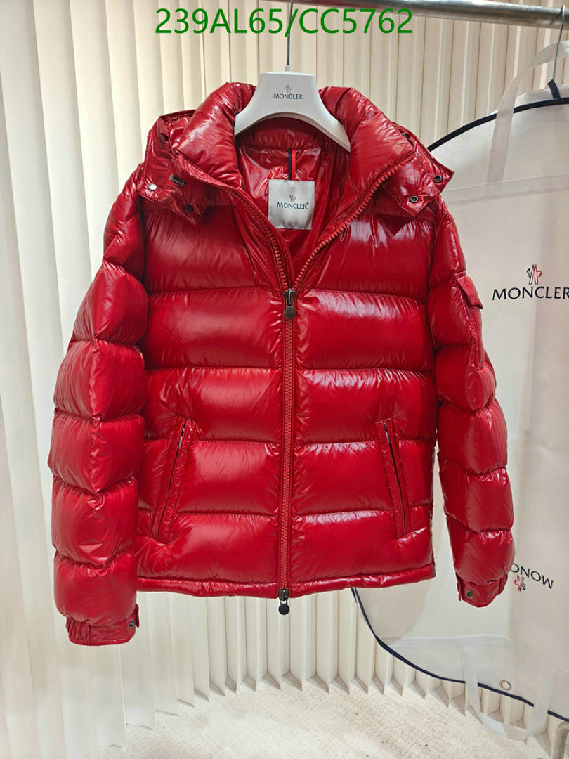 Moncler-Down jacket Men Code: CC5762 $: 239USD