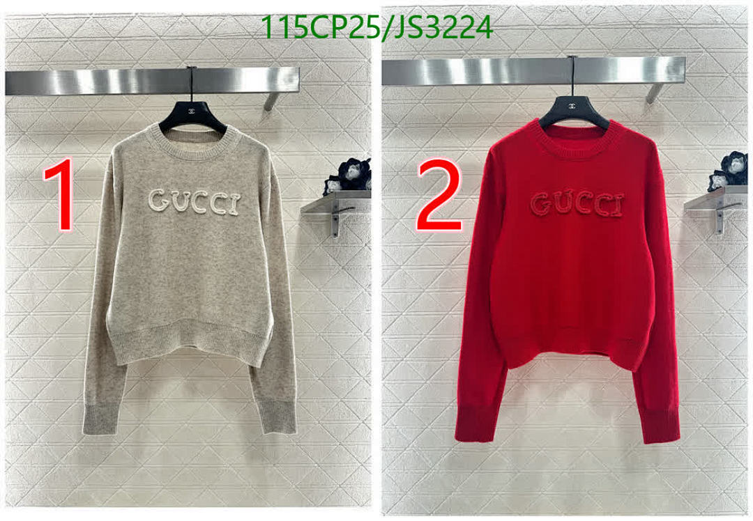 Gucci-Clothing Code: JS3224 $: 115USD