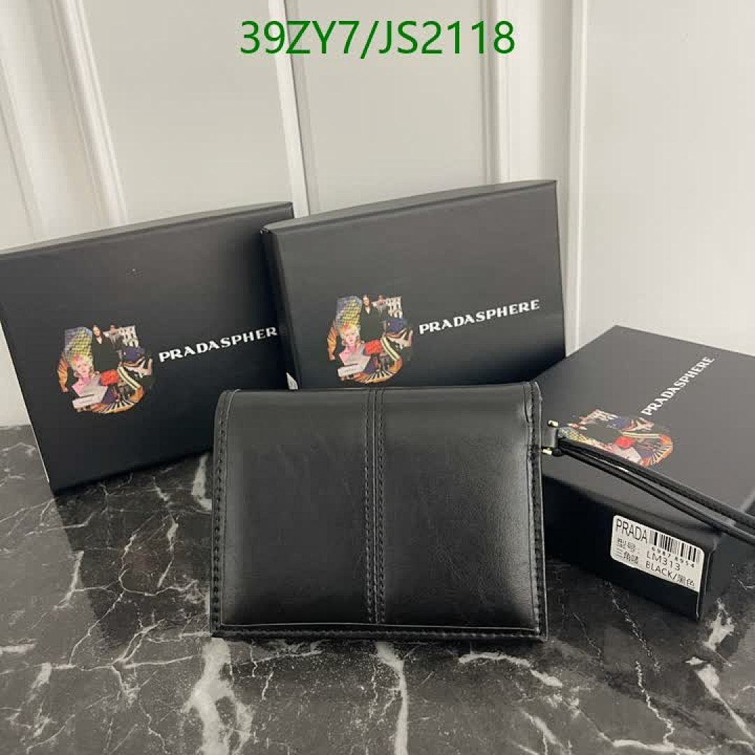 Prada-Wallet-4A Quality Code: JS2118 $: 39USD