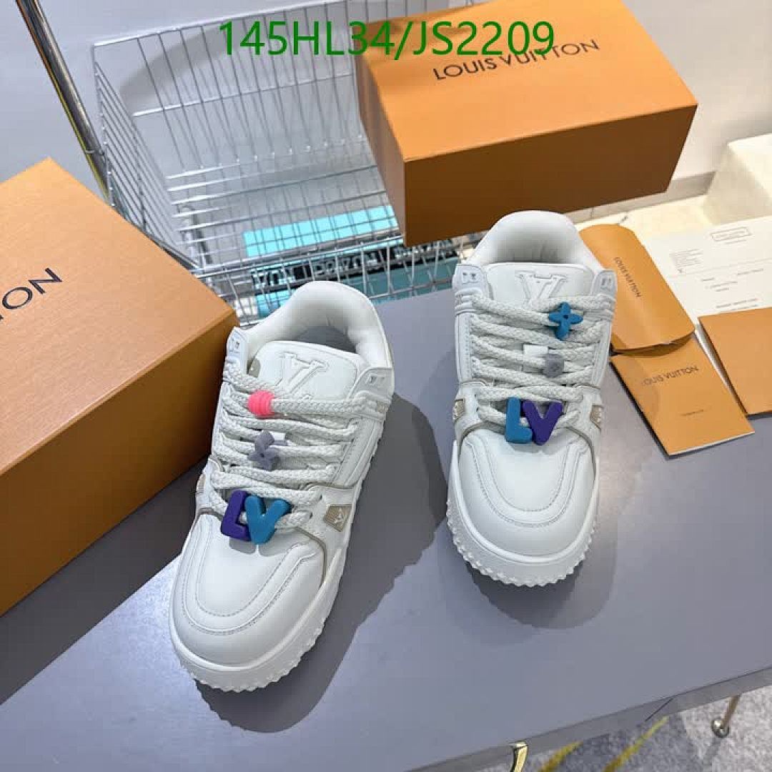 LV-Men shoes Code: JS2209 $: 145USD