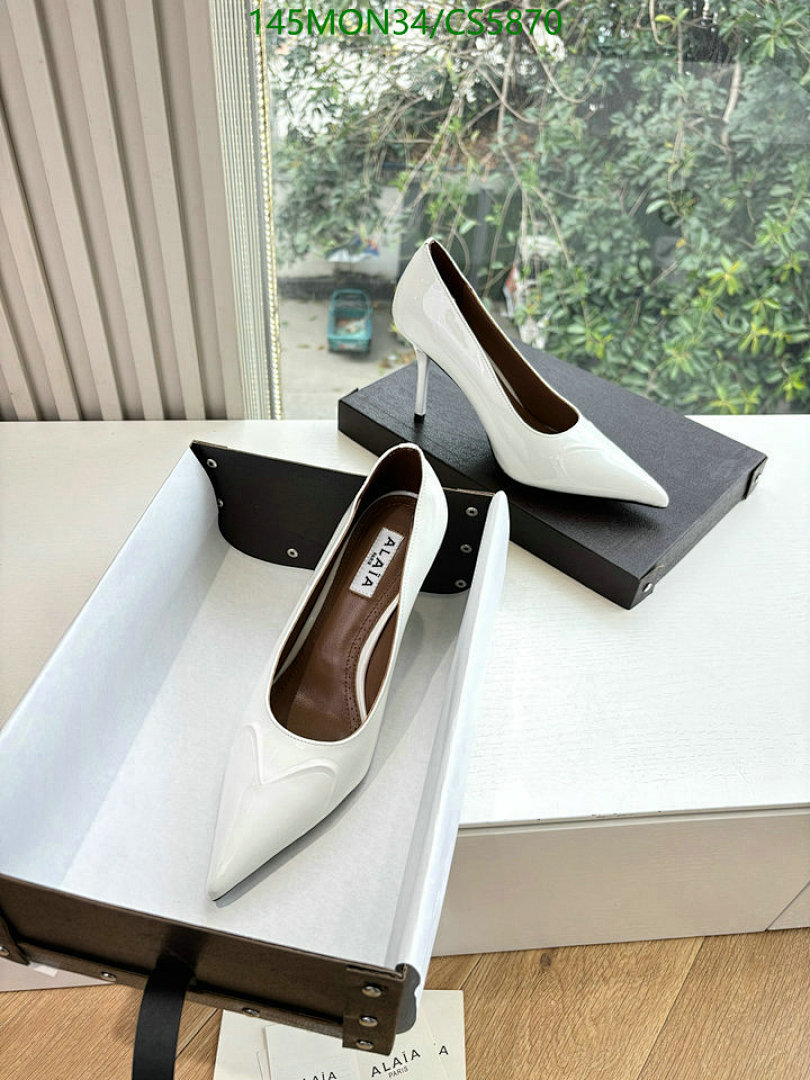 ALAIA-Women Shoes Code: CS5870 $: 145USD