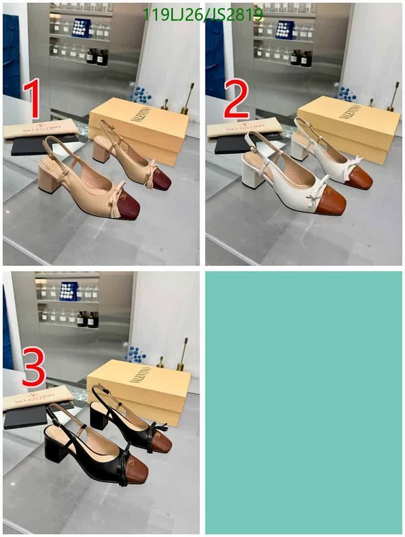 Valentino-Women Shoes Code: JS2819 $: 119USD