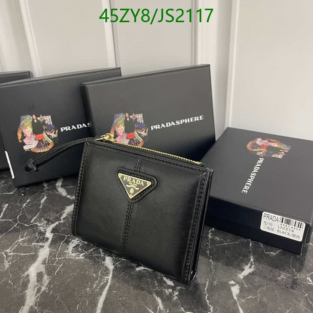 Prada-Wallet-4A Quality Code: JS2117 $: 45USD