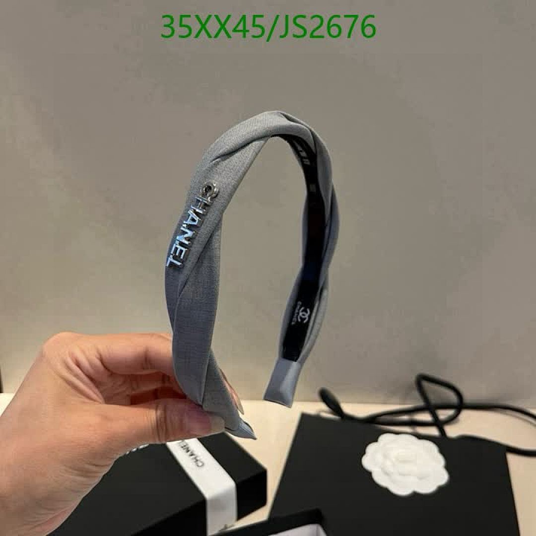 Chanel-Headband Code: JS2676 $: 35USD