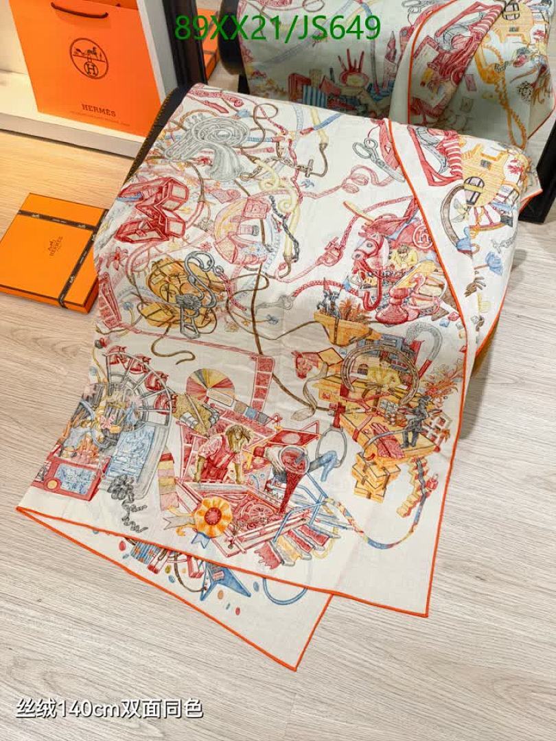 Hermes-Scarf Code: JS649 $: 89USD