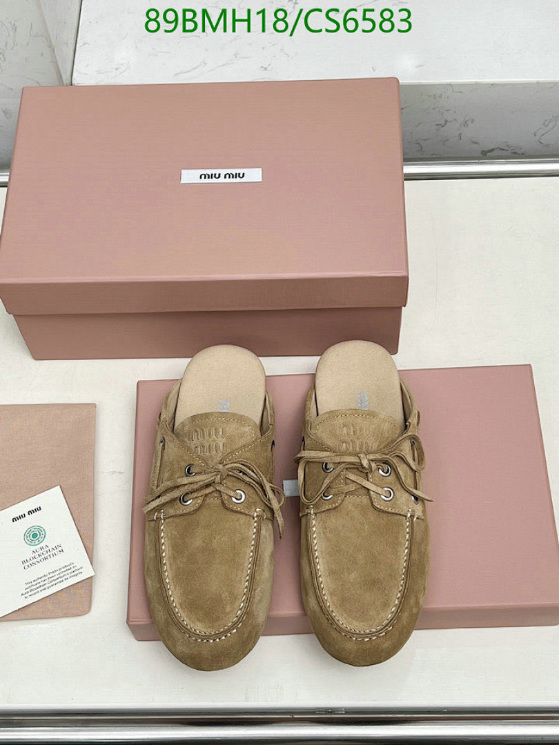 Miu Miu-Women Shoes Code: CS6583 $: 89USD