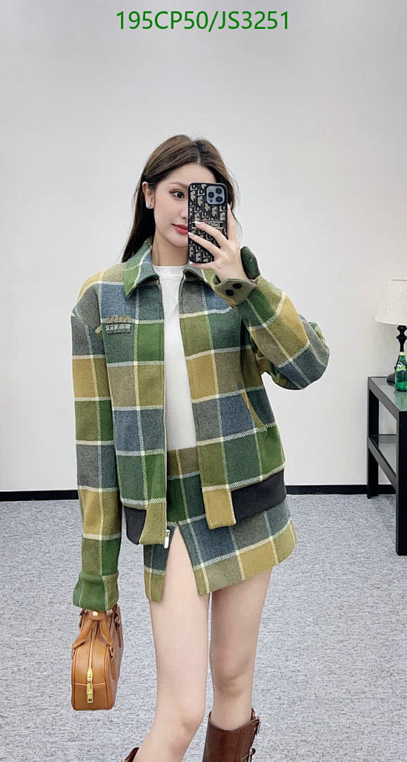 MIUMIU-Clothing Code: JS3251 $: 195USD