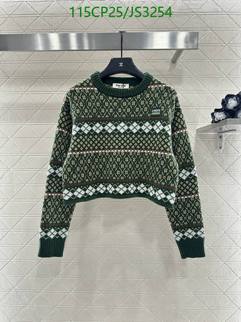 MIUMIU-Clothing Code: JS3254 $: 115USD