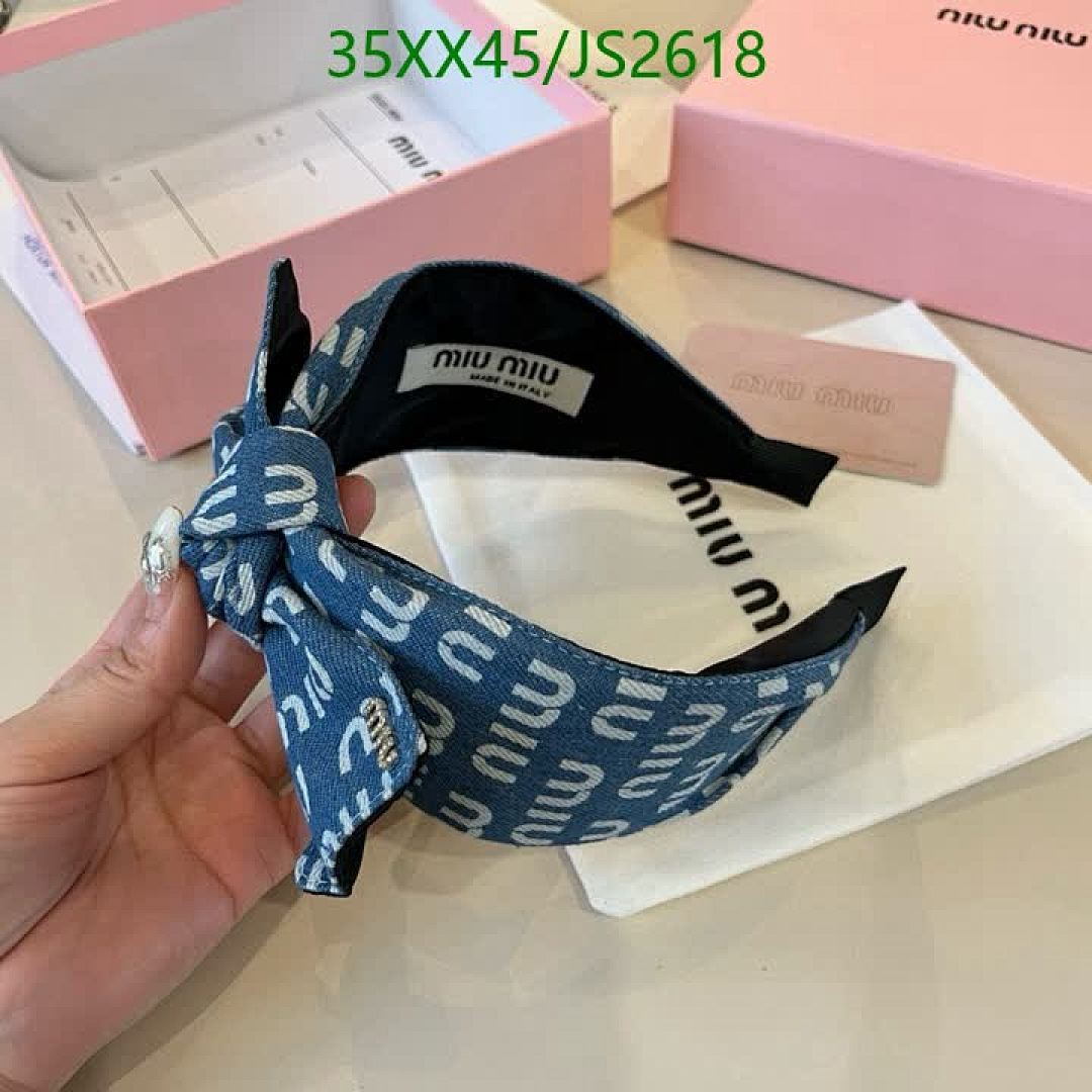 MIU MIU-Headband Code: JS2618 $: 35USD