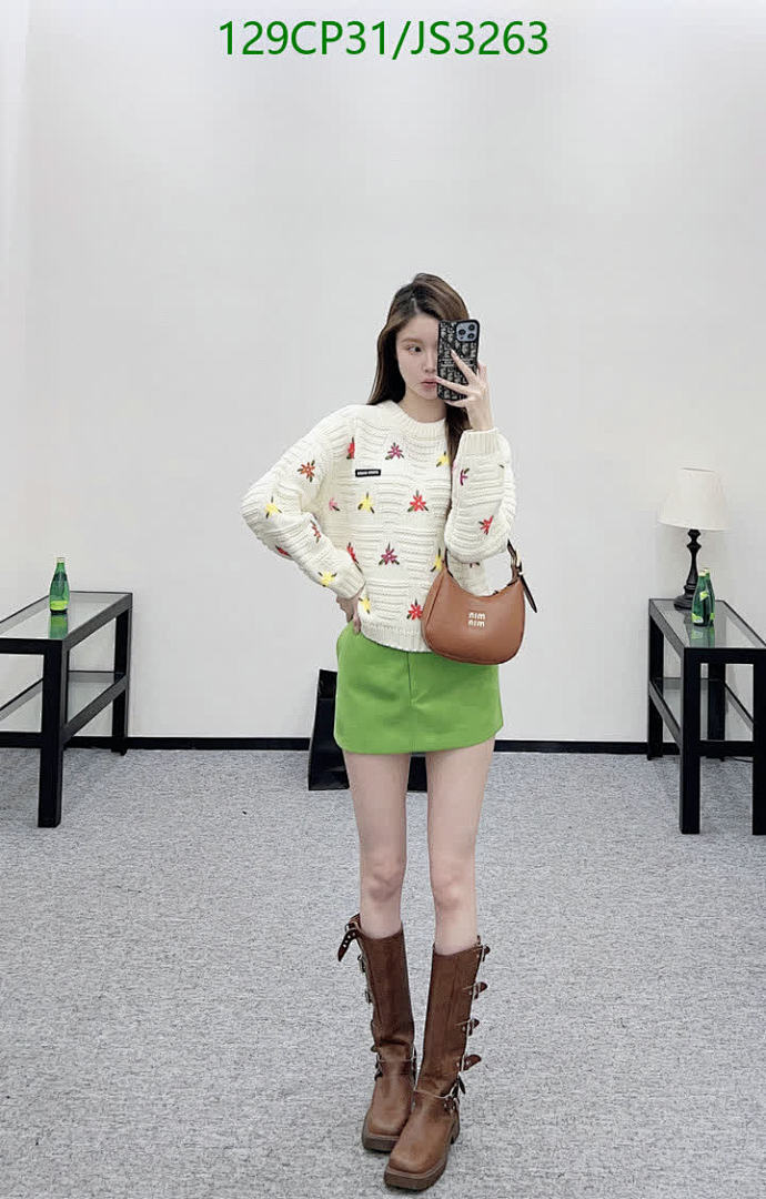 MIUMIU-Clothing Code: JS3263 $: 129USD