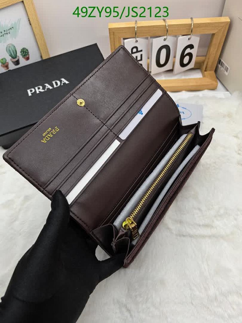 Prada-Wallet-4A Quality Code: JS2123 $: 49USD