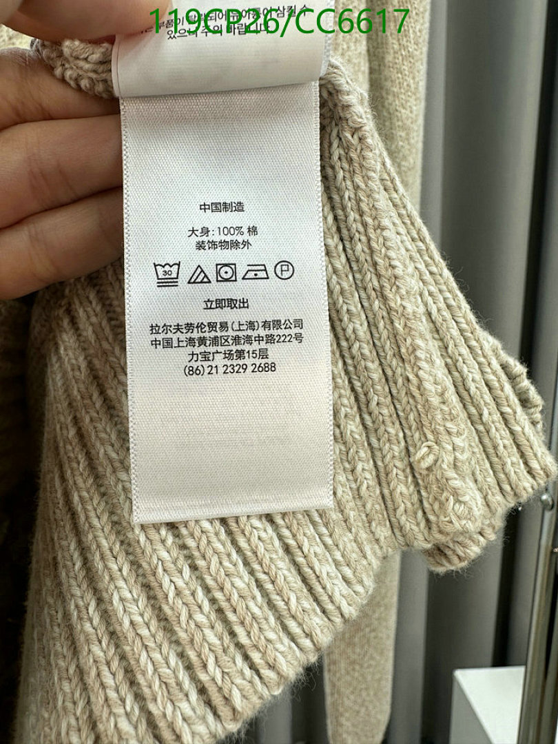 Ralph Lauren-Clothing Code: CC6617 $: 119USD