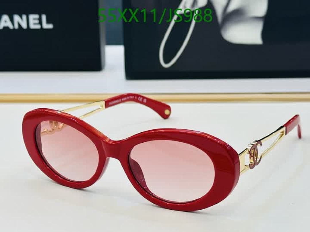 Chanel-Glasses Code: JS988 $: 55USD