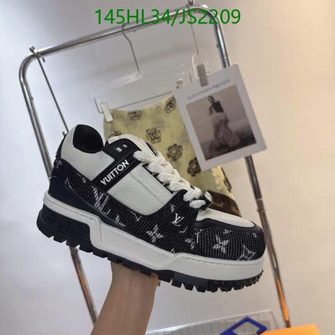LV-Men shoes Code: JS2209 $: 145USD