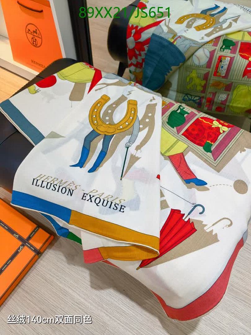 Hermes-Scarf Code: JS651 $: 89USD