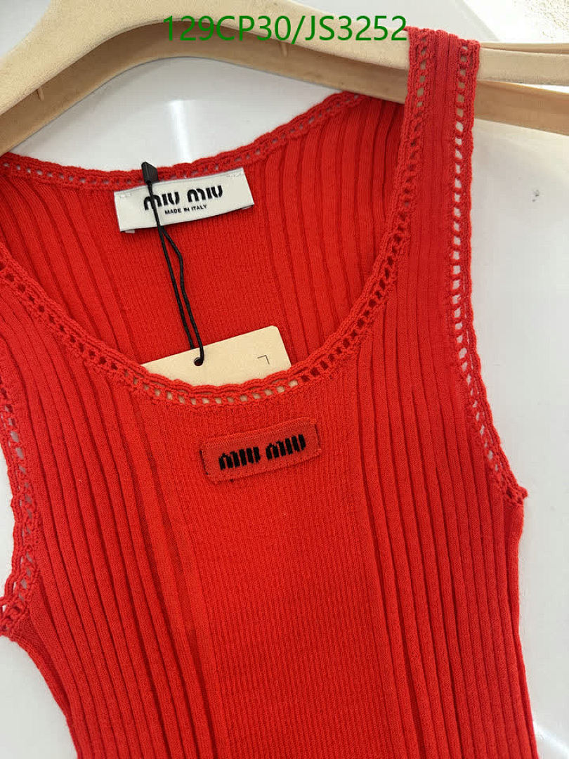 MIUMIU-Clothing Code: JS3252 $: 129USD