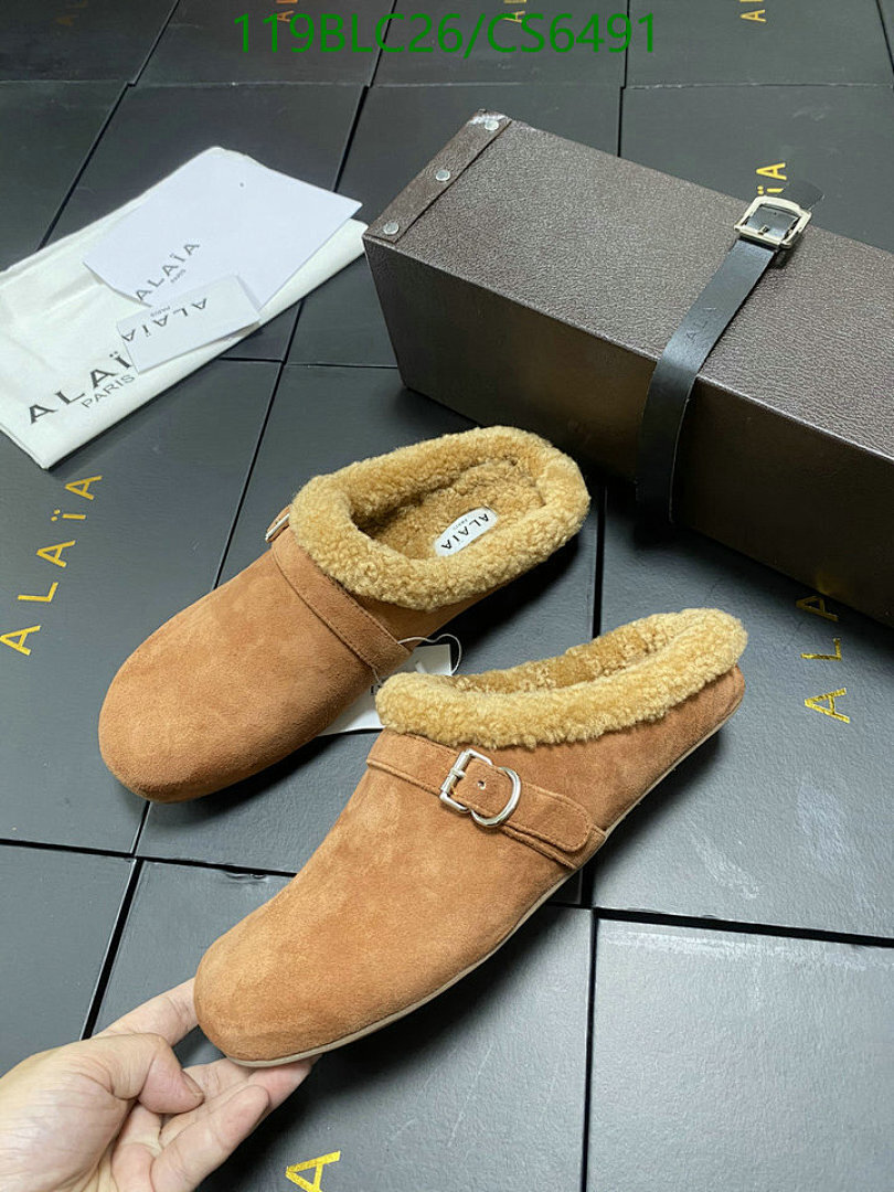 ALAIA-Women Shoes Code: CS6491 $: 119USD