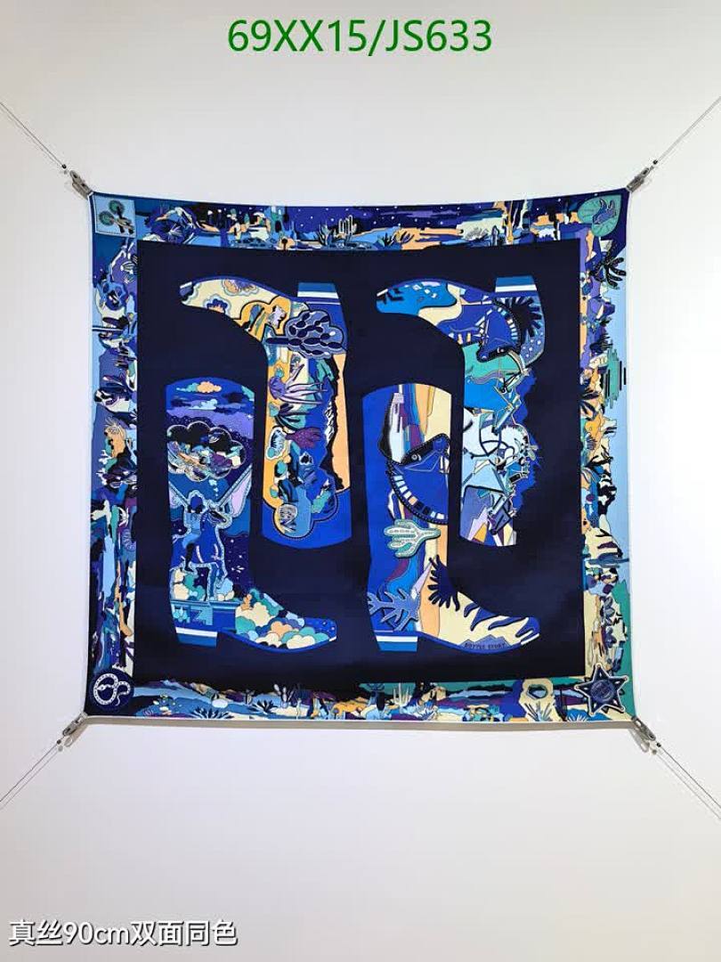 Hermes-Scarf Code: JS633 $: 69USD