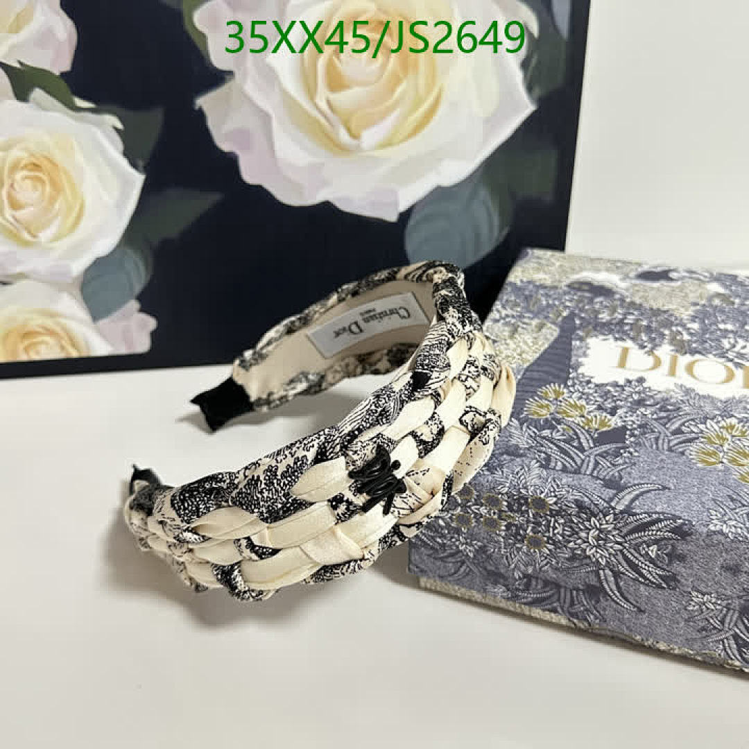 Dior-Headband Code: JS2649 $: 35USD