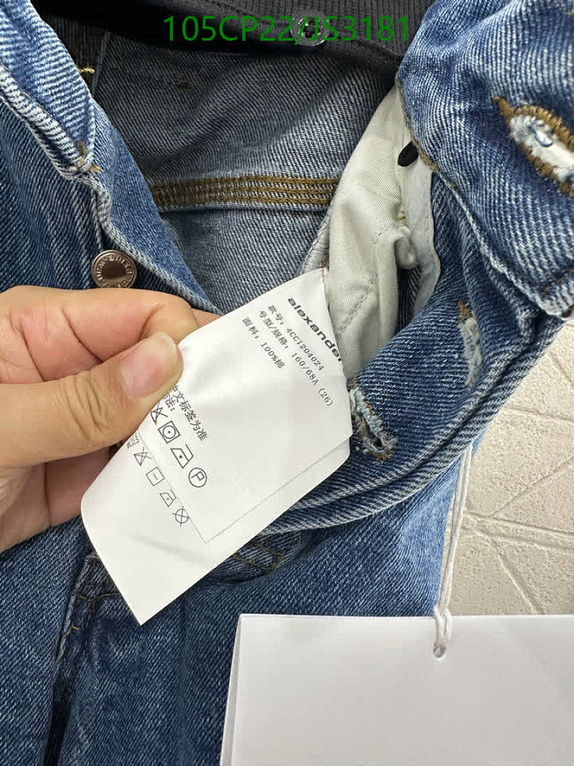 Alexander Wang-Clothing Code: JS3181 $: 105USD