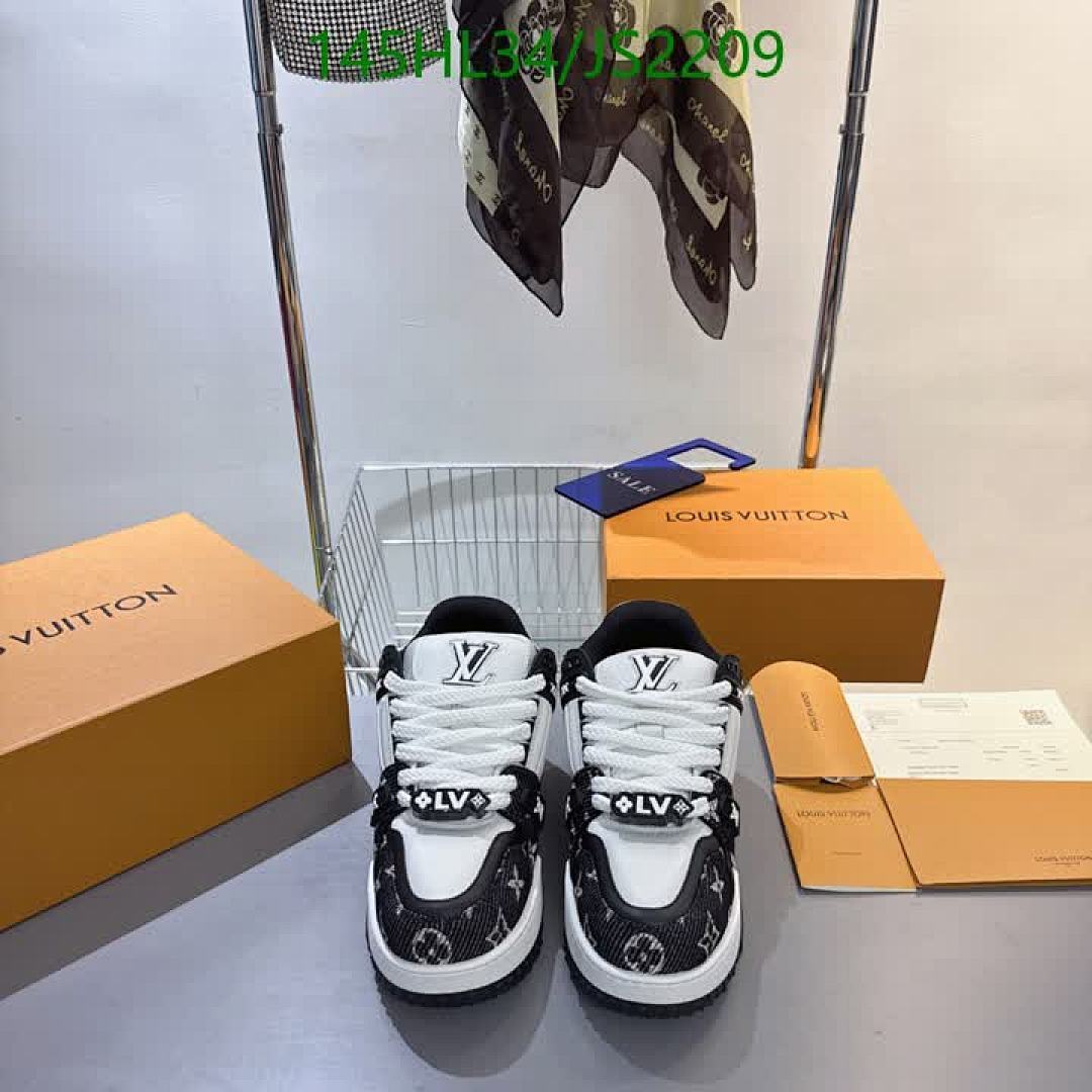 LV-Men shoes Code: JS2209 $: 145USD