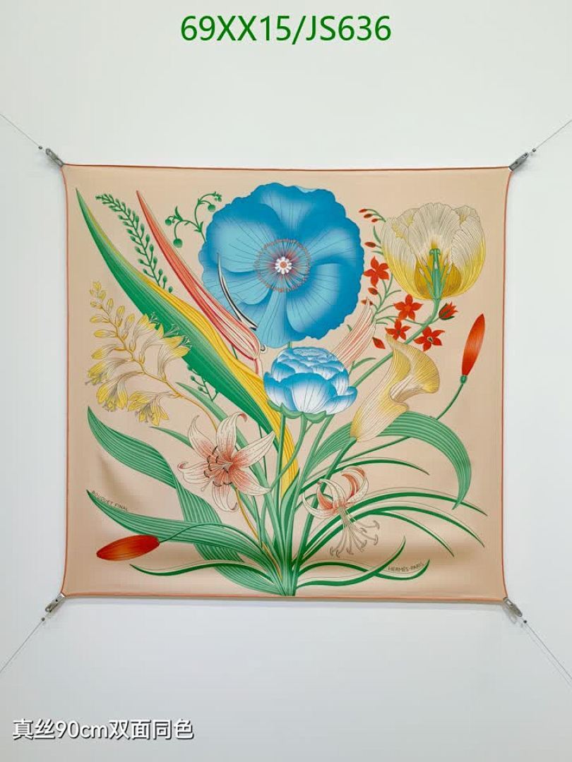 Hermes-Scarf Code: JS636 $: 69USD
