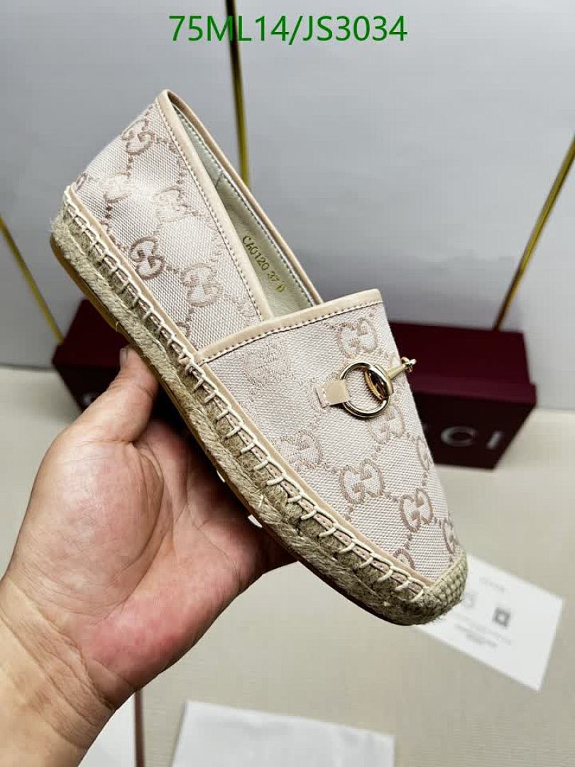 Gucci-Women Shoes Code: JS3034 $: 75USD