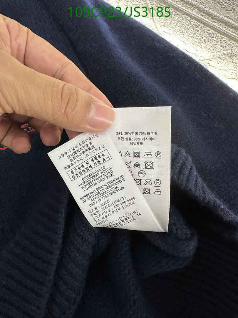 Burberry-Clothing Code: JS3185 $: 109USD
