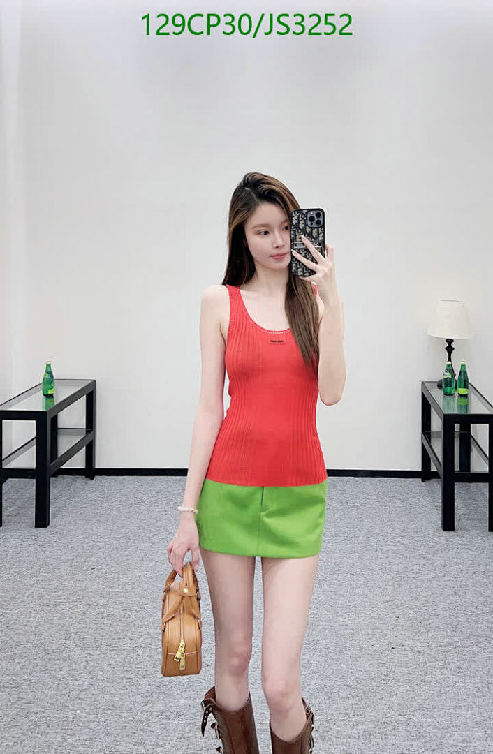 MIUMIU-Clothing Code: JS3252 $: 129USD