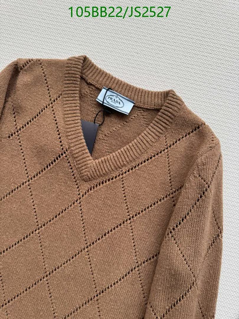 Prada-Clothing Code: JS2527 $: 105USD