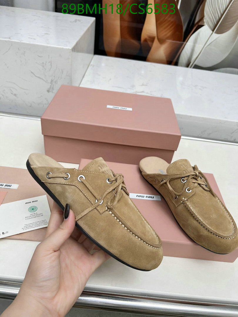 Miu Miu-Women Shoes Code: CS6583 $: 89USD