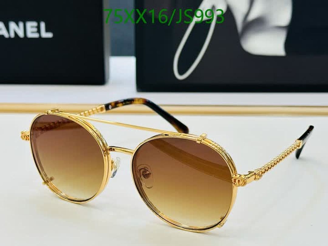 Chanel-Glasses Code: JS993 $: 75USD