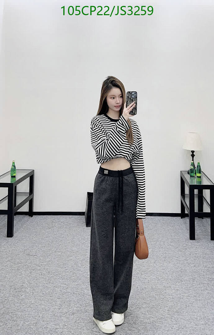 MIUMIU-Clothing Code: JS3259 $: 105USD