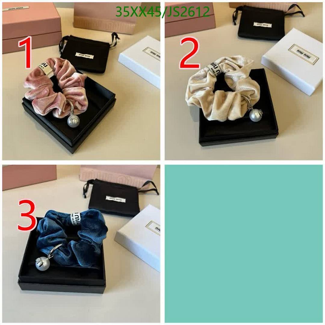 MIU MIU-Headband Code: JS2612 $: 35USD