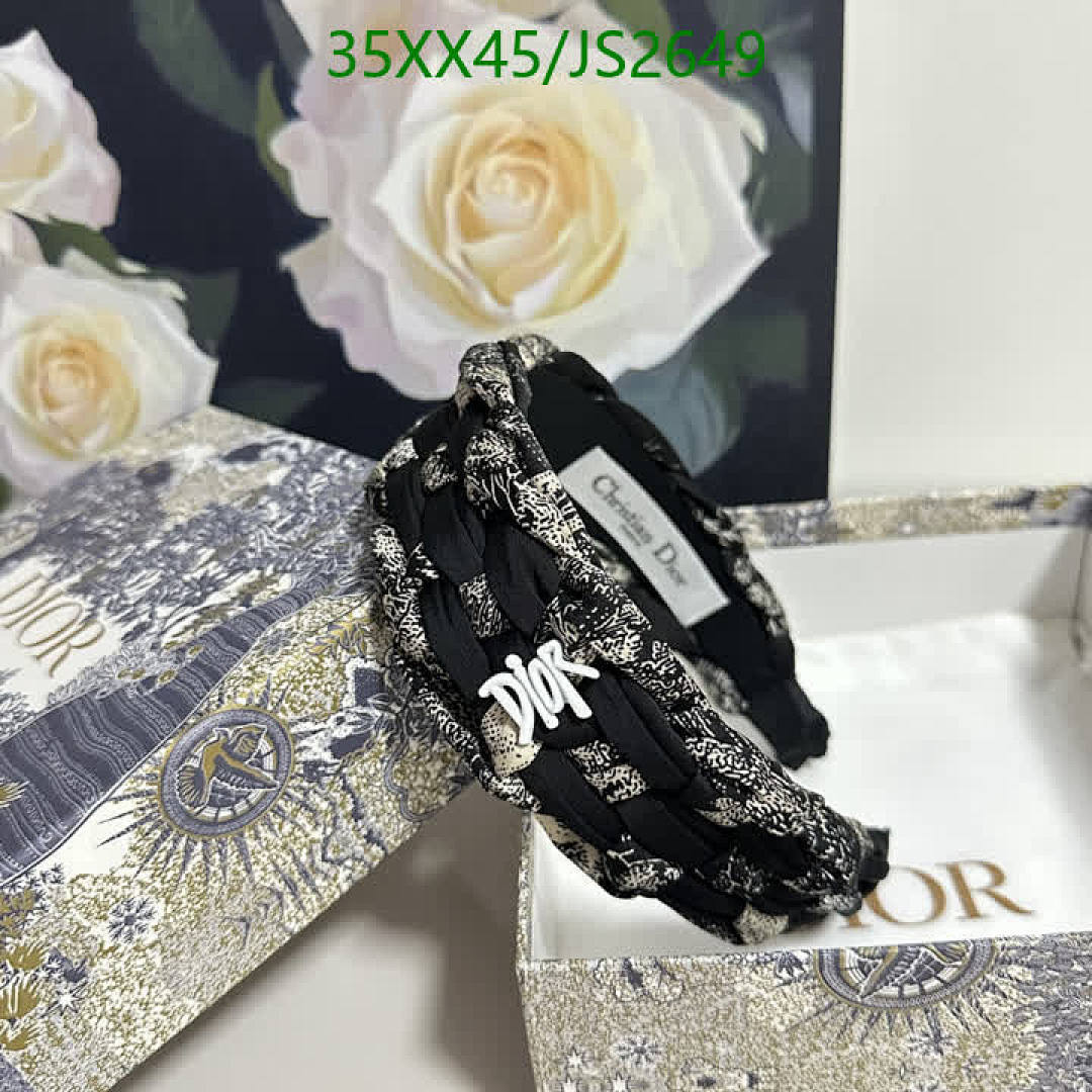 Dior-Headband Code: JS2649 $: 35USD