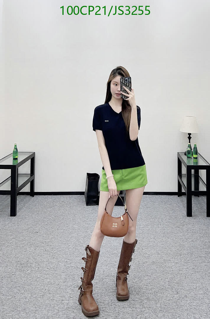 MIUMIU-Clothing Code: JS3255 $: 100USD