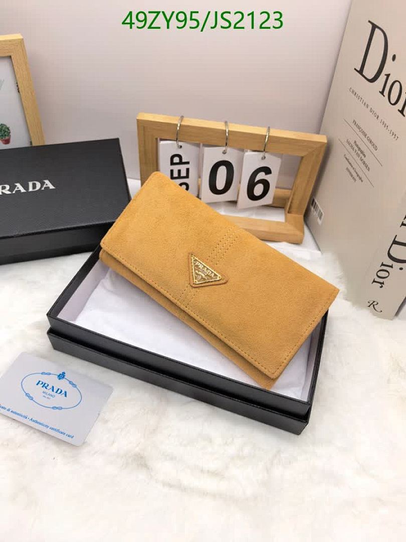 Prada-Wallet-4A Quality Code: JS2123 $: 49USD