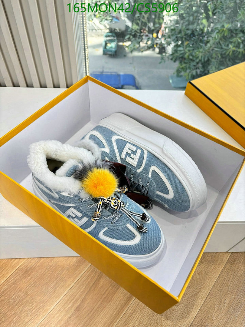 Fendi-Women Shoes Code: CS5906 $: 165USD