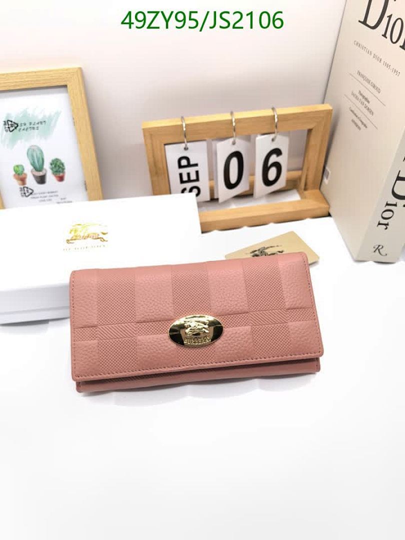 Burberry-Wallet-4A Quality Code: JS2106 $: 49USD