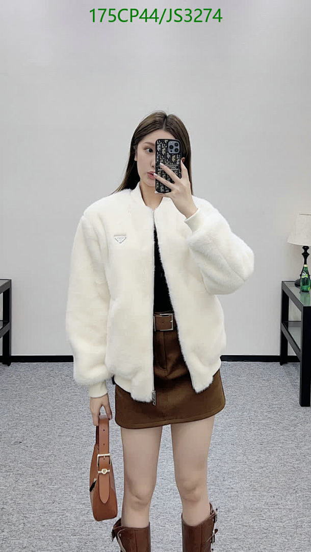 Prada-Clothing Code: JS3274 $: 175USD