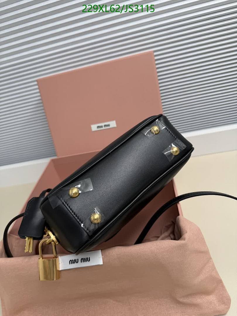 Miu Miu-Bag-Mirror Quality Code: JS3115 $: 229USD