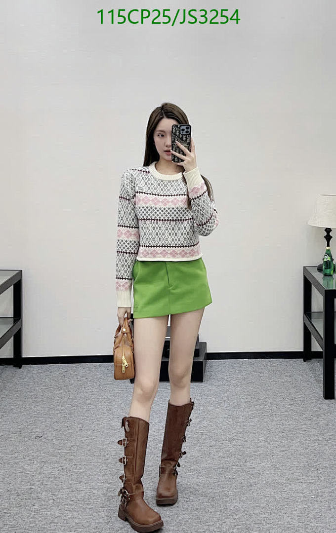 MIUMIU-Clothing Code: JS3254 $: 115USD