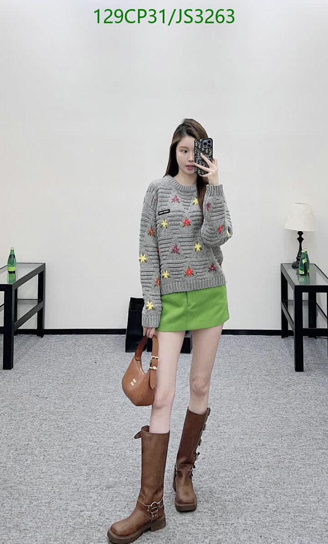 MIUMIU-Clothing Code: JS3263 $: 129USD