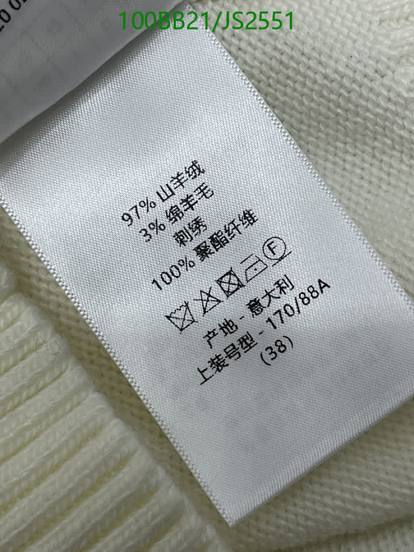 Dior-Clothing Code: JS2551 $: 100USD