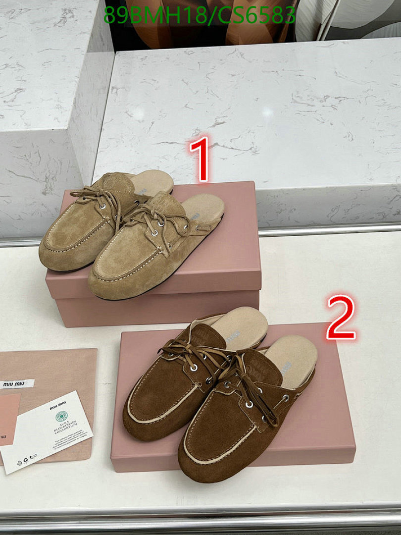 Miu Miu-Women Shoes Code: CS6583 $: 89USD