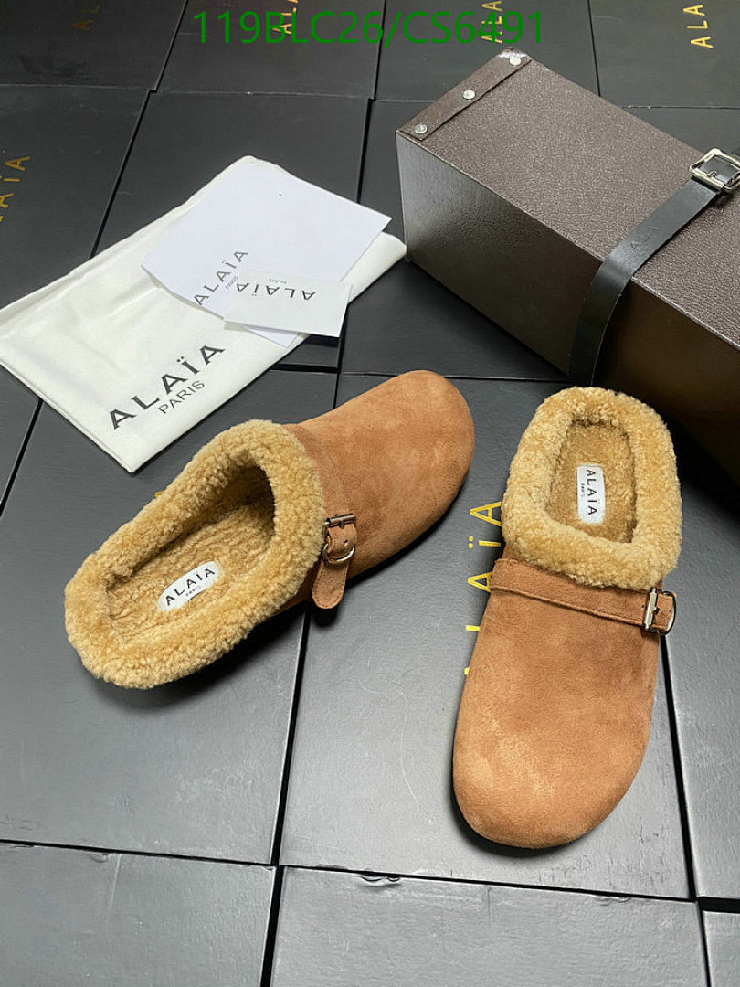 ALAIA-Women Shoes Code: CS6491 $: 119USD
