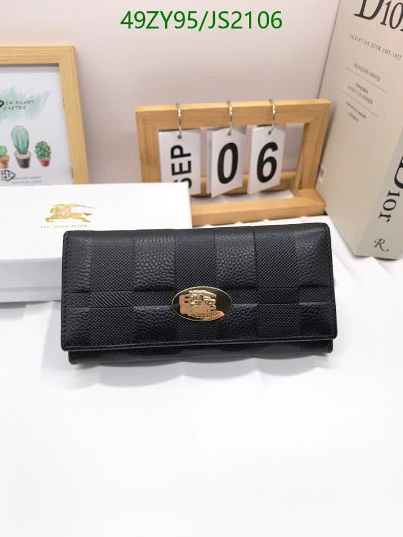 Burberry-Wallet-4A Quality Code: JS2106 $: 49USD