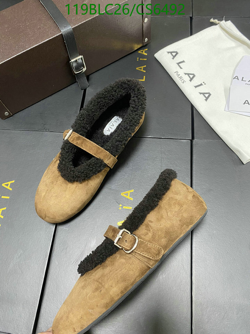 ALAIA-Women Shoes Code: CS6492 $: 119USD