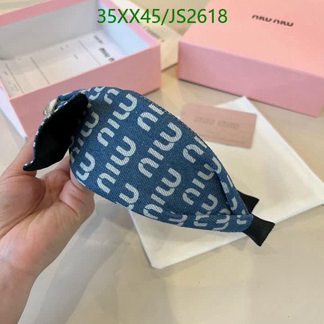 MIU MIU-Headband Code: JS2618 $: 35USD